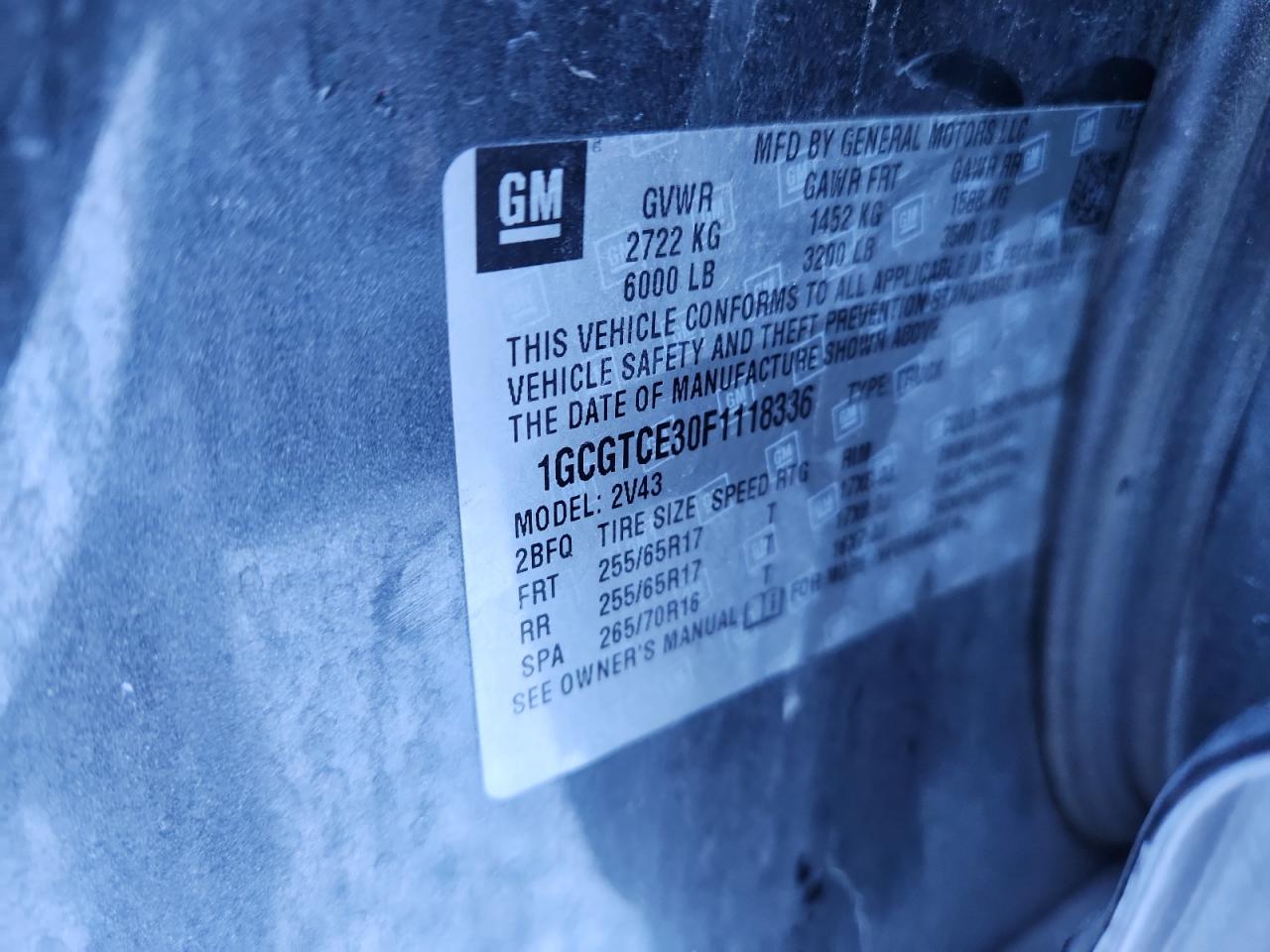 CHEVROLET COLORADO Z71