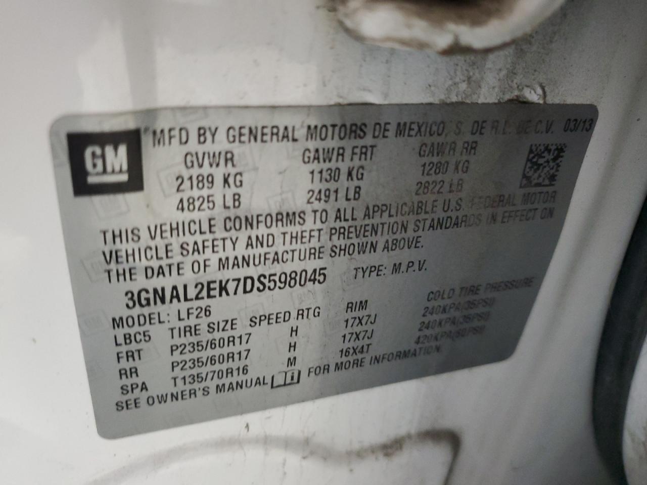 CHEVROLET CAPTIVA LS