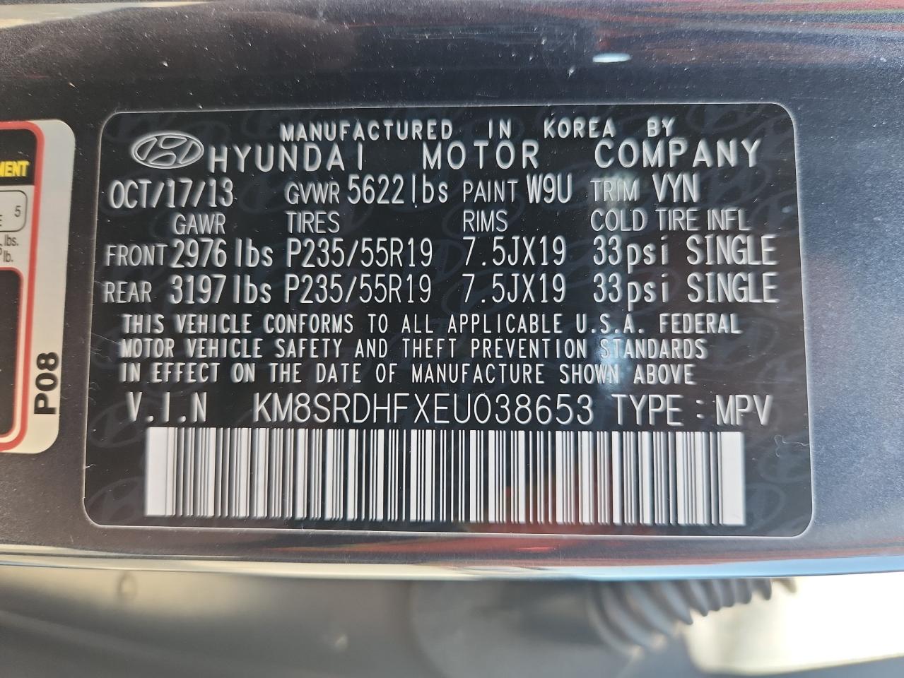 HYUNDAI SANTA FE GLS