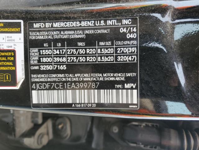 2014 MERCEDES-BENZ GL 450 4MA #3277199922