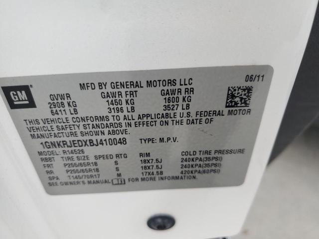 2011 CHEVROLET TRAVERSE L #3275455730