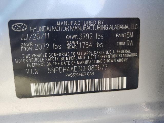 2012 HYUNDAI ELANTRA GL - 5NPDH4AE3CH089677