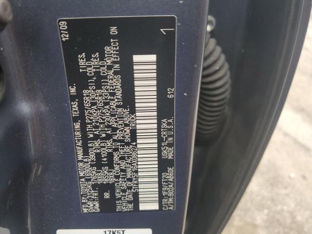 2010 TOYOTA TUNDRA DOU - 5TFRY5F16AX086274