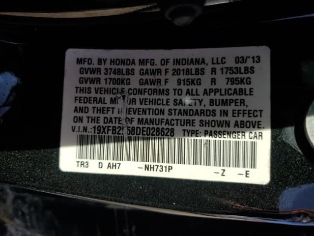 2013 HONDA CIVIC LX - 19XFB2F58DE028628