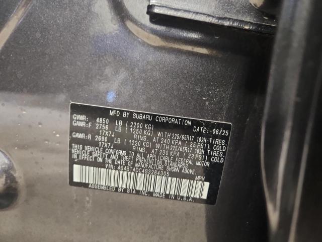 2025 SUBARU OUTBACK PR #3291463526