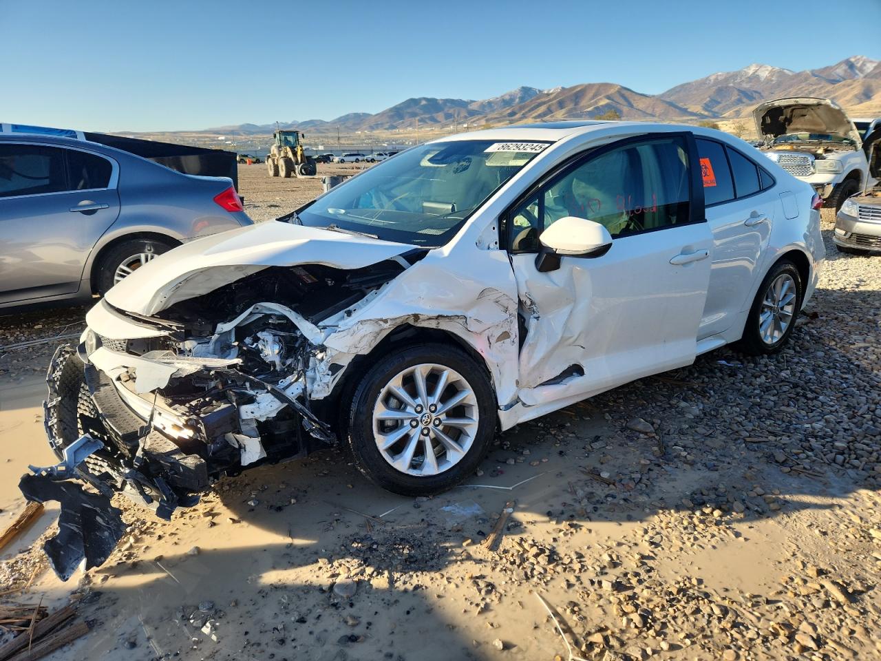 Lot #3292748779 2021 TOYOTA COROLLA LE