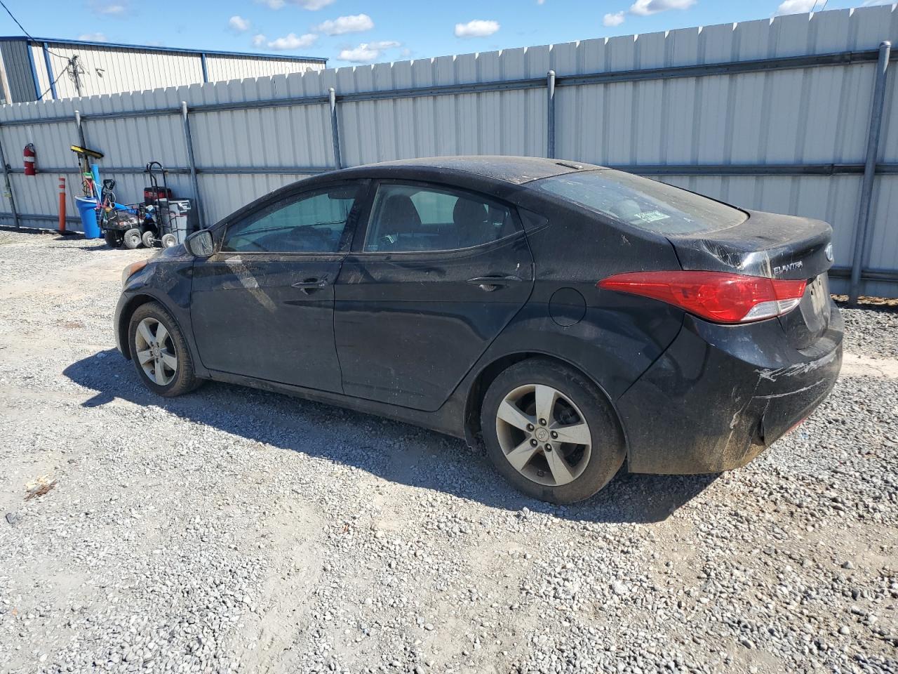 Lot #3302756368 2013 HYUNDAI ELANTRA GL