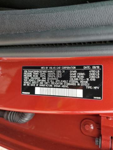 2019 VOLVO XC40 T4 R- - YV4AC2HM9K2074892