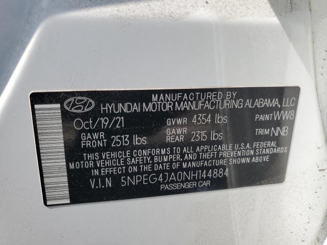 2022 HYUNDAI SONATA SE - 5NPEG4JA0NH144884