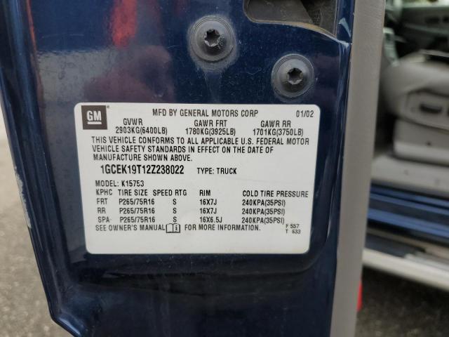 2002 CHEVROLET SILVERADO #3311480282