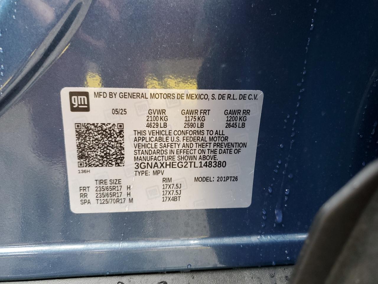 CHEVROLET EQUINOX LT