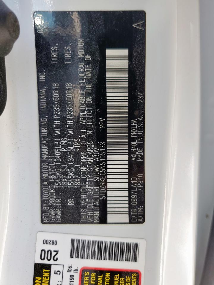 TOYOTA SIENNA LIMITED