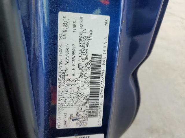 2015 TOYOTA TACOMA ACC - 5TFUU4EN0FX135674