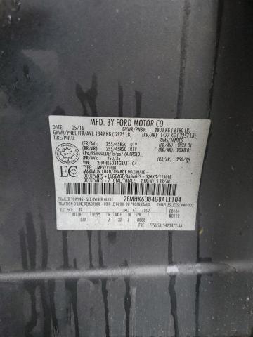 2016 FORD FLEX LIMITED 2FMHK6D84GBA11104