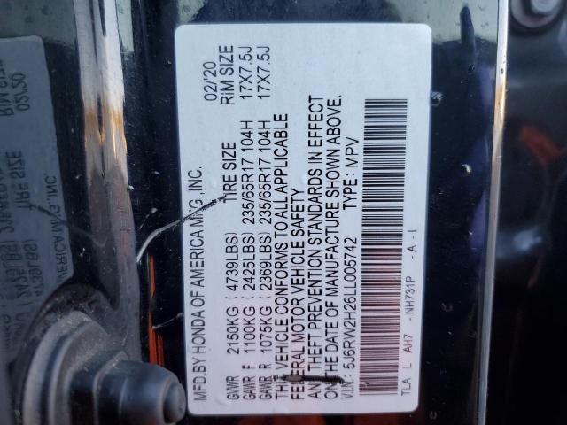 2020 HONDA CR-V LX - 5J6RW2H26LL005742