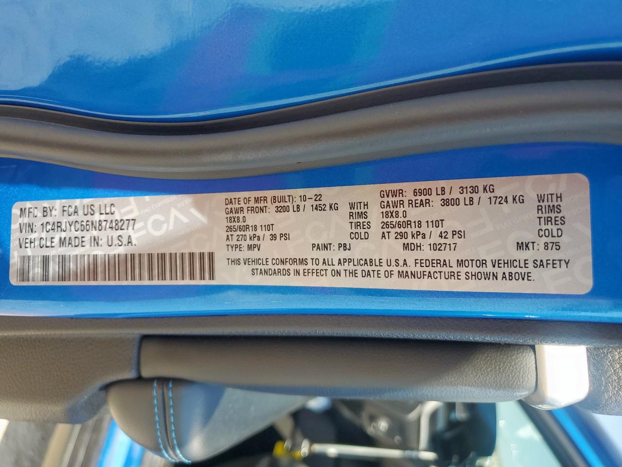 JEEP GRAND CHEROKEE TRAILHAWK 4XE