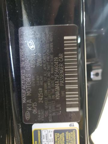 2015 KIA OPTIMA LX - KNAGM4A75F5660419