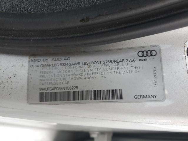 2014 AUDI A6 PREMIUM - WAUFGAFC6EN156225