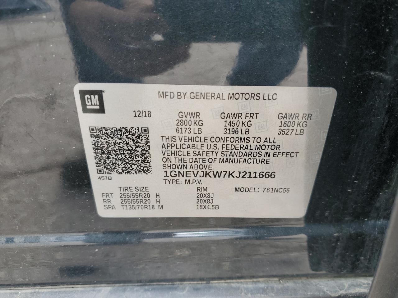 CHEVROLET TRAVERSE HIGH COUNTRY