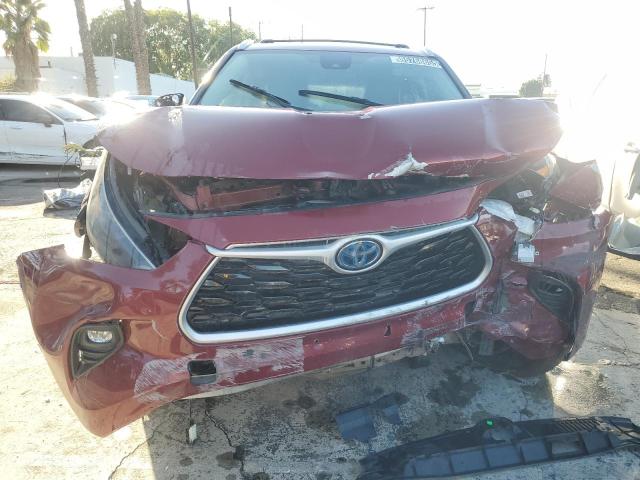 2022 TOYOTA HIGHLANDER HYBRID XLE 5TDHBRCH3NS552079