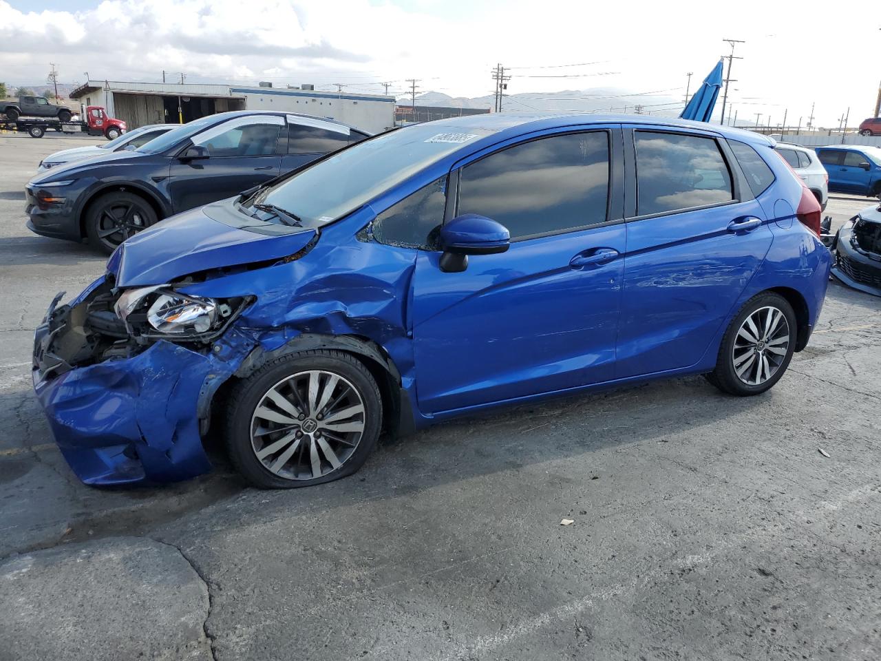 Lot #3304141489 2015 HONDA FIT EX