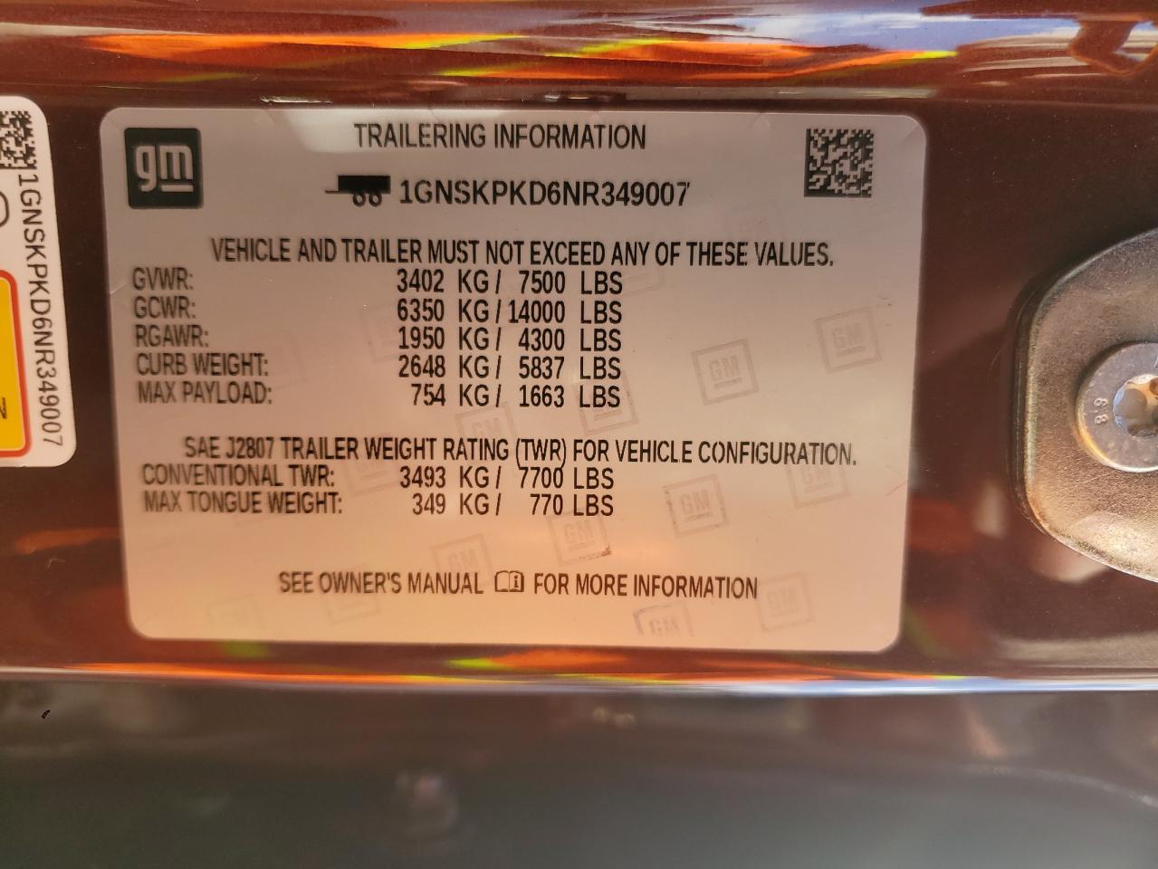 CHEVROLET TAHOE K1500 Z71