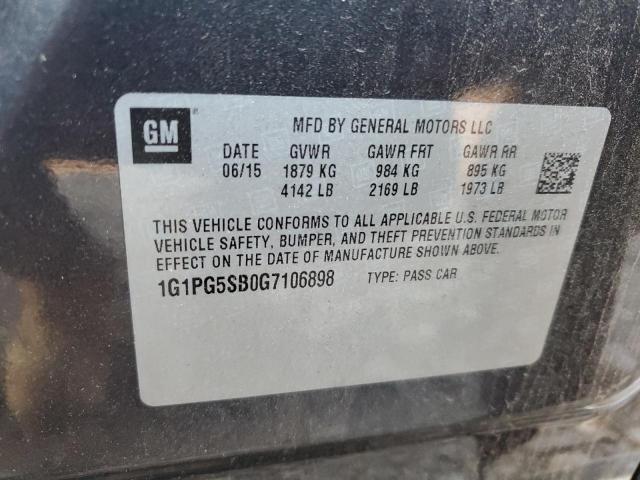 2016 CHEVROLET CRUZE LIMI #3302736004