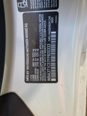 2015 BMW 428 XI SUL WBA3T1C57FP820333