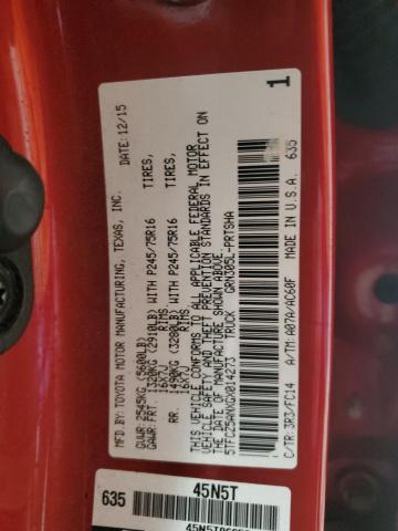 2016 TOYOTA TACOMA DOU #3302870905