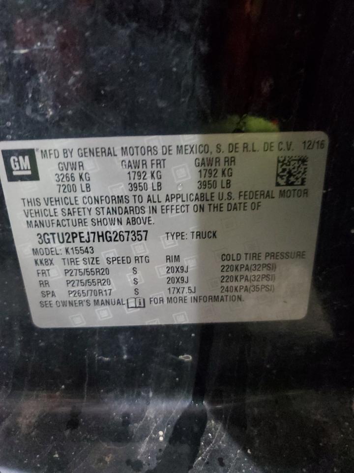 Lot #3301809373 2017 GMC SIERRA K15