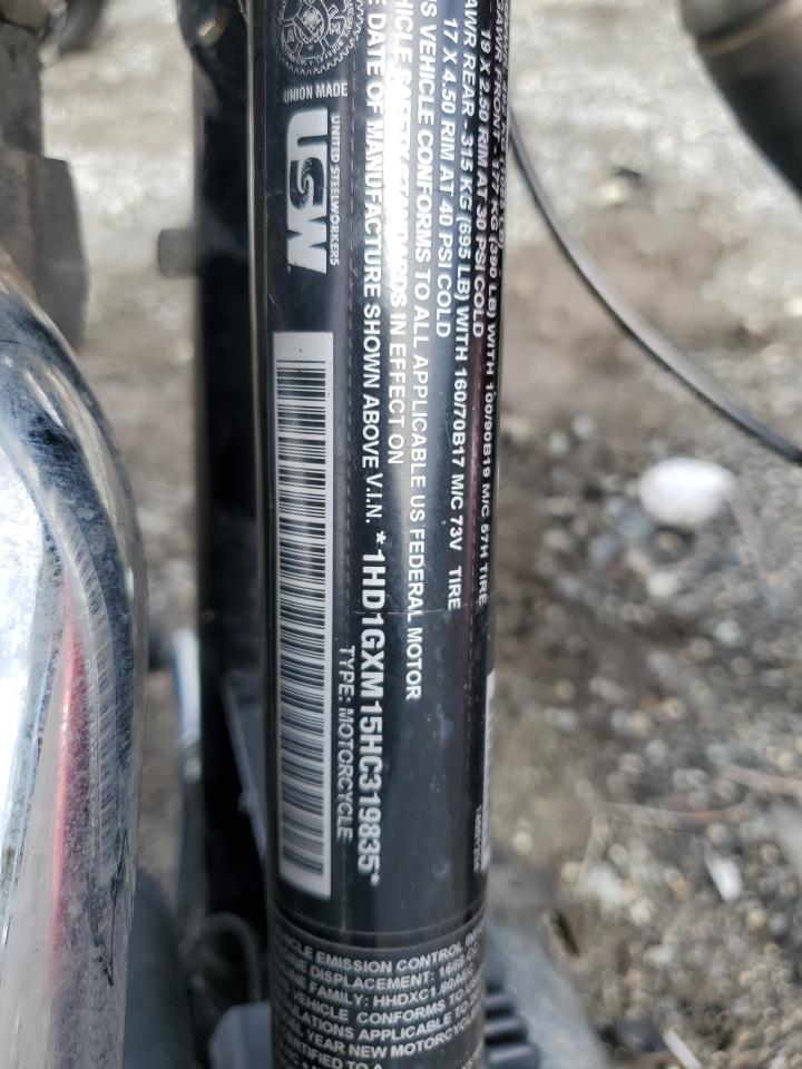 Lot #3291451483 2017 HARLEY-DAVIDSON FXDB DYNA