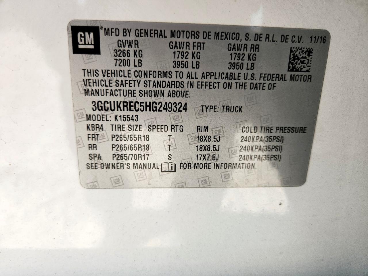 CHEVROLET SILVERADO K1500 LT