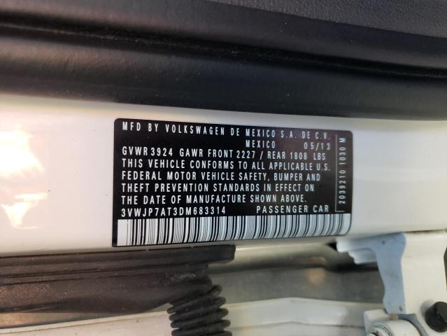 2013 VOLKSWAGEN BEETLE #3311511244