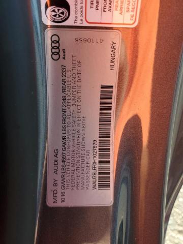 2017 AUDI A3 PREMIUM #3283987803