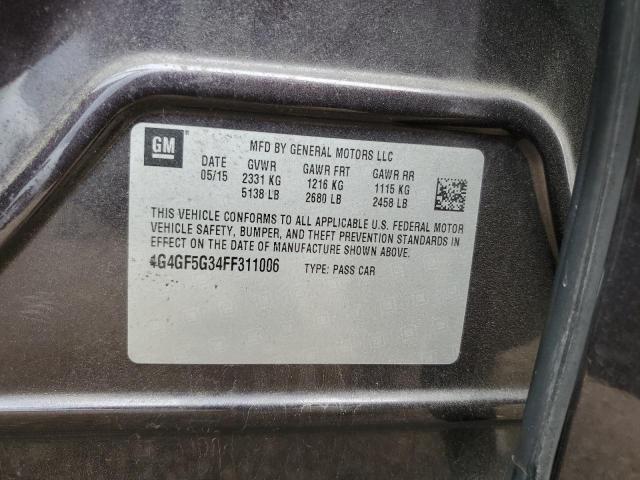 2015 BUICK LACROSSE P 1G4GF5G34FF311006