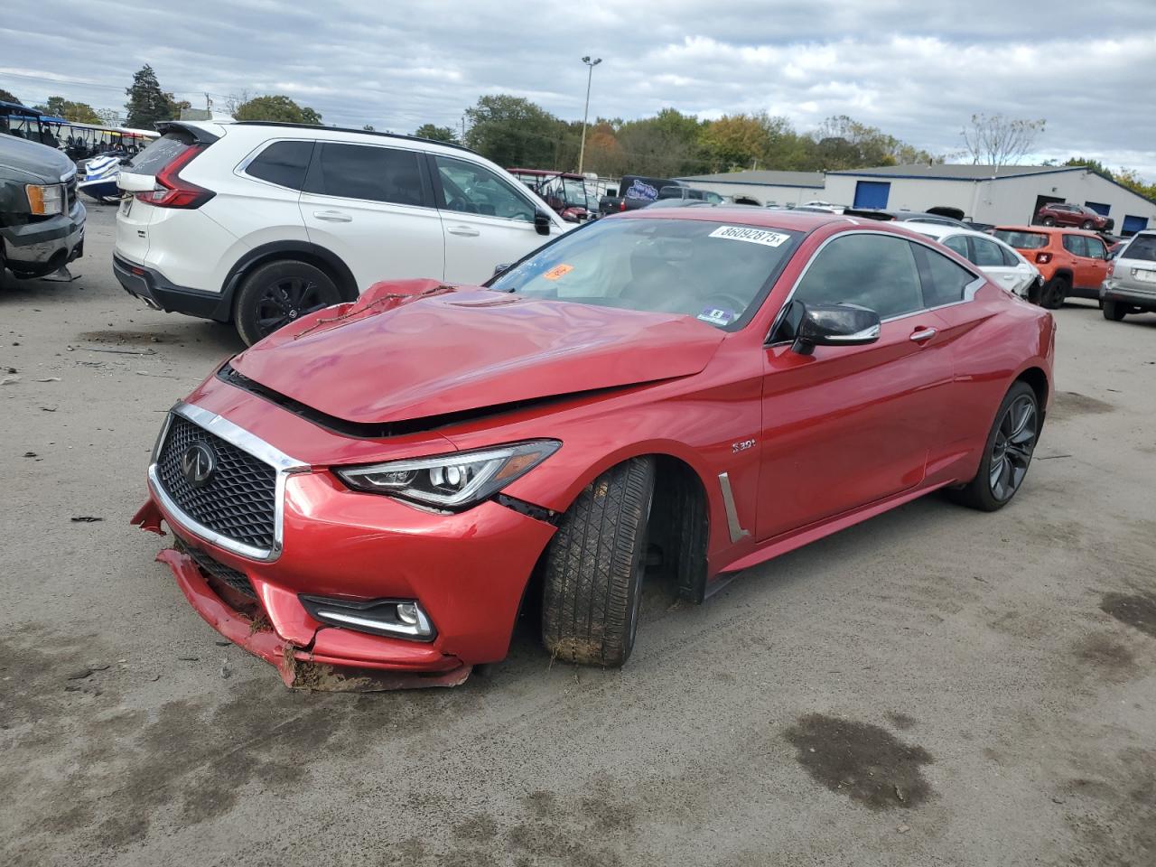 INFINITI Q60 RED SPORT 400