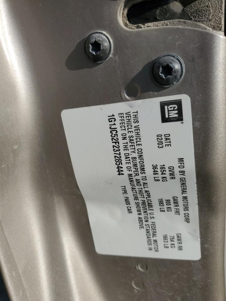 Lot #3297078506 2003 CHEVROLET CAVALIER