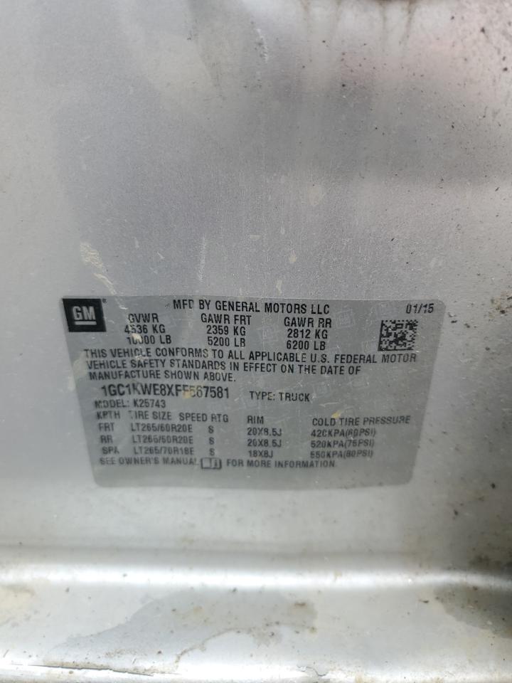 CHEVROLET SILVERADO K2500 HEAVY DUTY LTZ