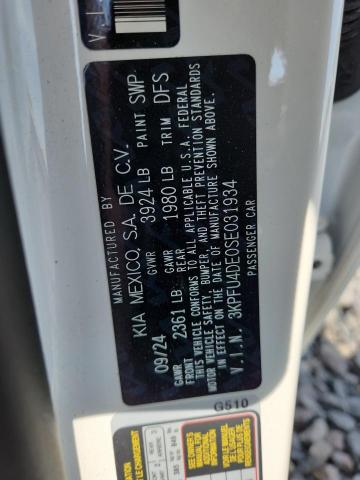 2025 KIA K4 EX #3285720651