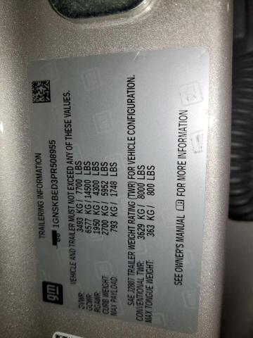 2023 CHEVROLET SUBURBAN K - 1GNSKBED3PR508955