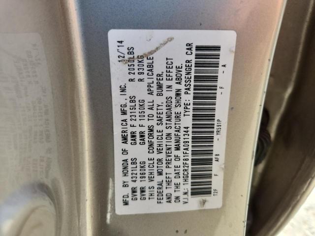 2015 HONDA ACCORD EXL - 1HGCR2F81FA091344