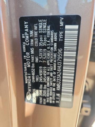 2017 HYUNDAI TUCSON LIM - KM8J33A24HU379596