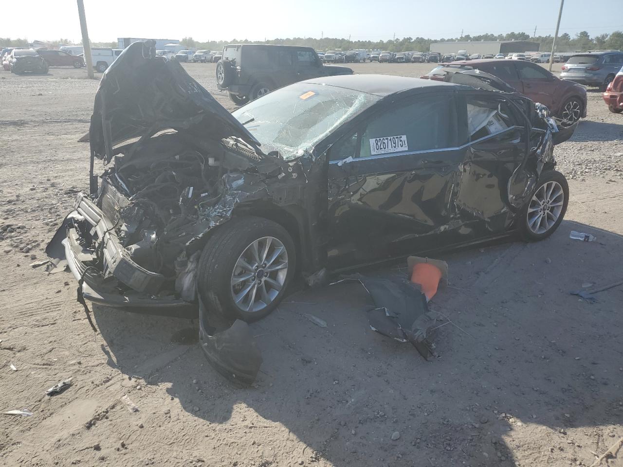 Lot #3318166366 2017 FORD FUSION SE