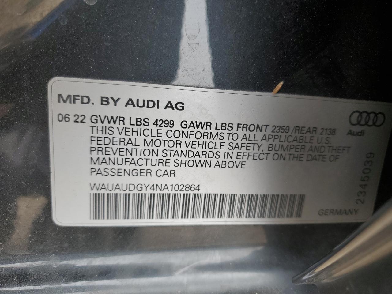 AUDI A3 PREMIUM