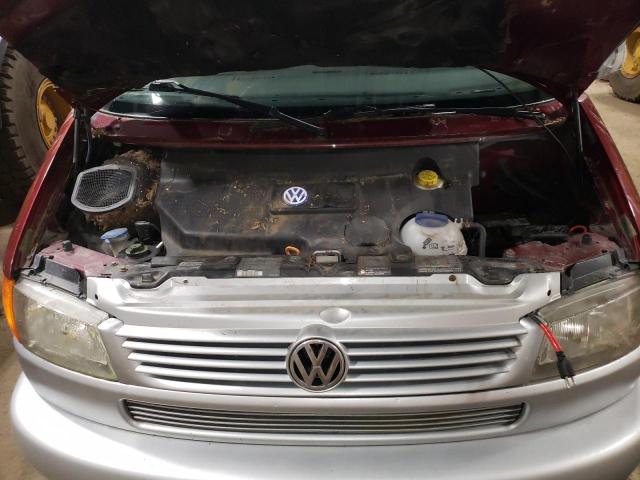 2001 VOLKSWAGEN EUROVAN GL #3277049176