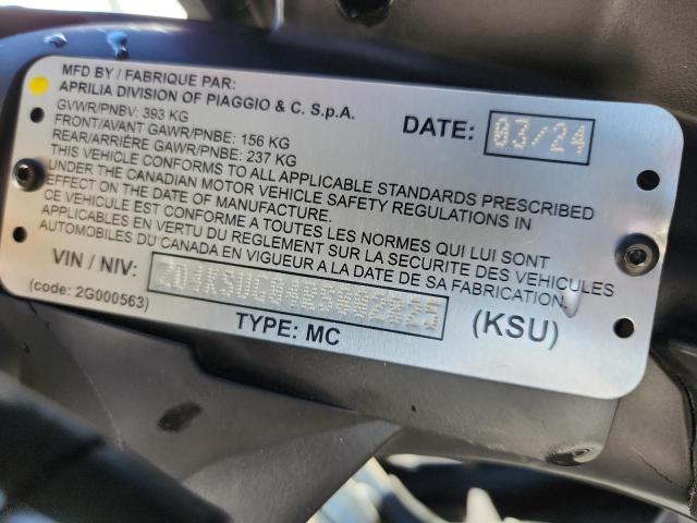 2024 APRILIA RS 660 - ZD4KSUG04RS002825