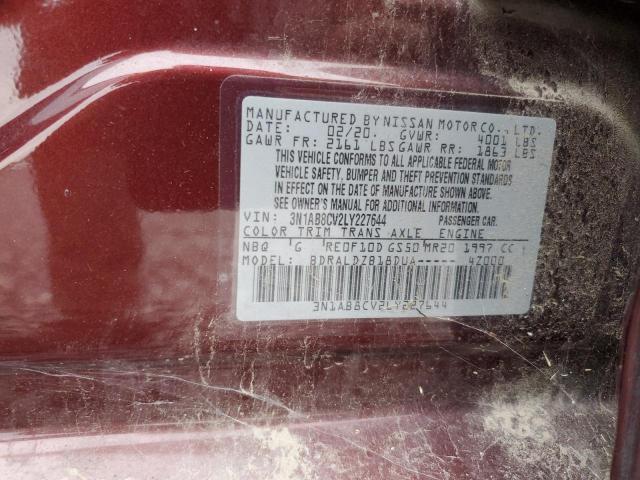 2020 NISSAN SENTRA SV - 3N1AB8CV2LY227644