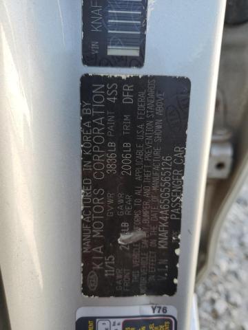 2016 KIA FORTE LX #3278789627