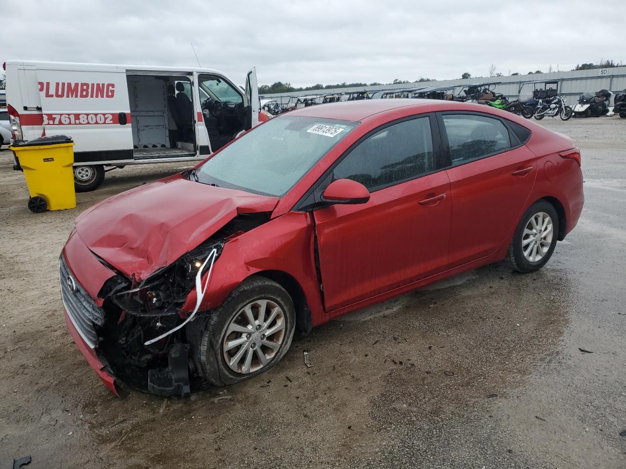 Lot #3290310221 2018 HYUNDAI ACCENT SE
