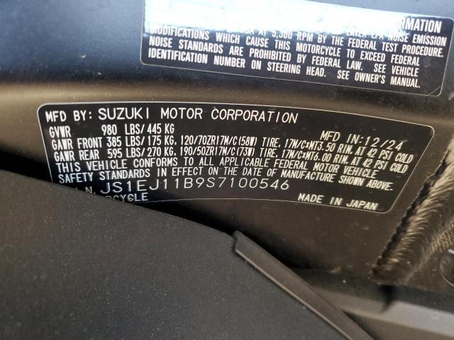 2025 SUZUKI GSX1300 RR JS1EJ11B9S7100546